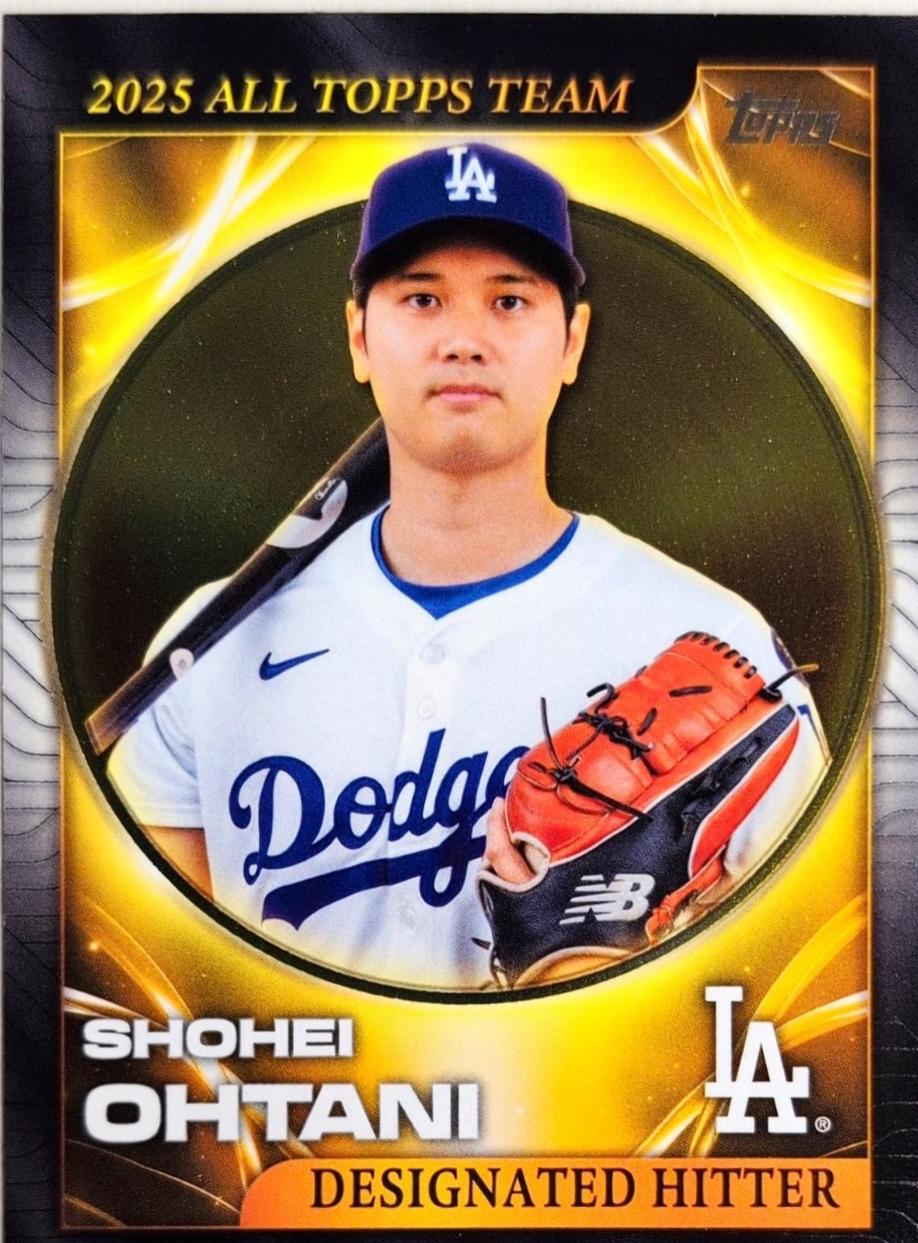 2026 Topps All-Topps Team Shohei Ohtani [Orange Foil] #ATT-9 card