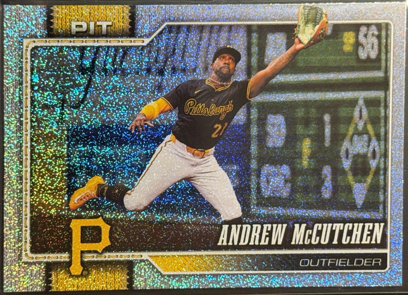 2026 Topps Andrew McCutchen [Sandglitter] #131 card