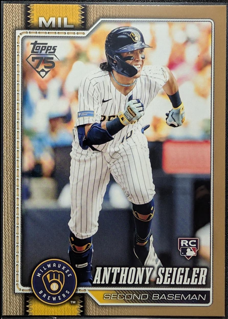2026 Topps Anthony Seigler [Gold] #286 card