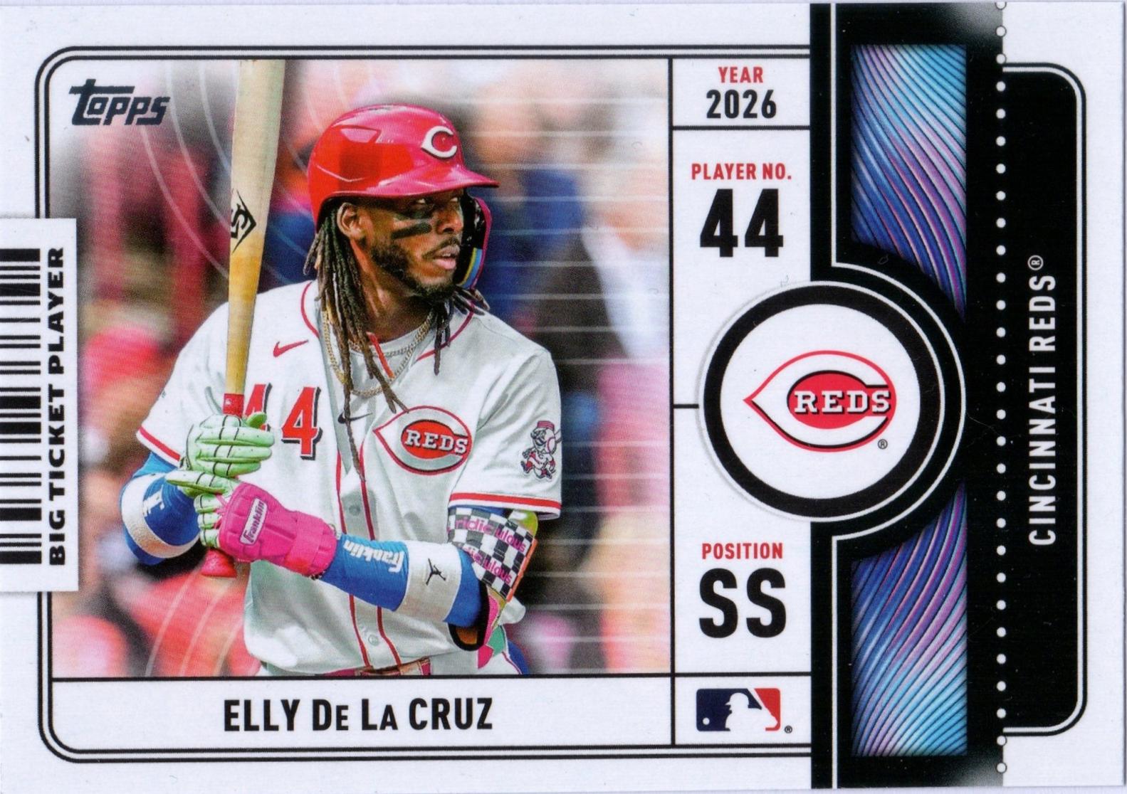 2026 Topps Big Ticket Players Elly De La Cruz #BTP-5 card