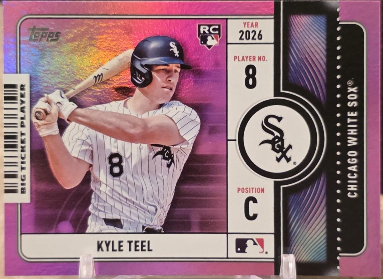 2026 Topps Big Ticket Players Kyle Teel [Pink Foil] #BTP-26 card