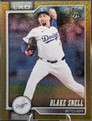 2026 Topps Blake Snell [Gold Sandglitter] #340 card