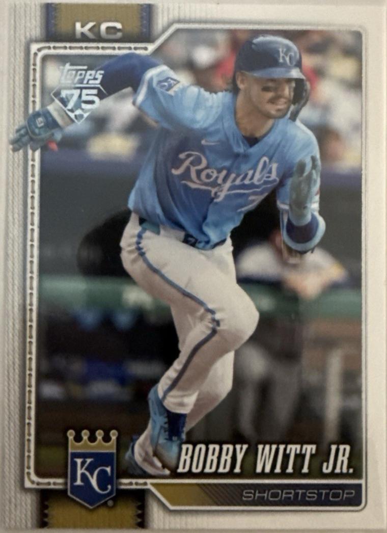 2026 Topps Bobby Witt Jr. [Clear Variation] #205 card
