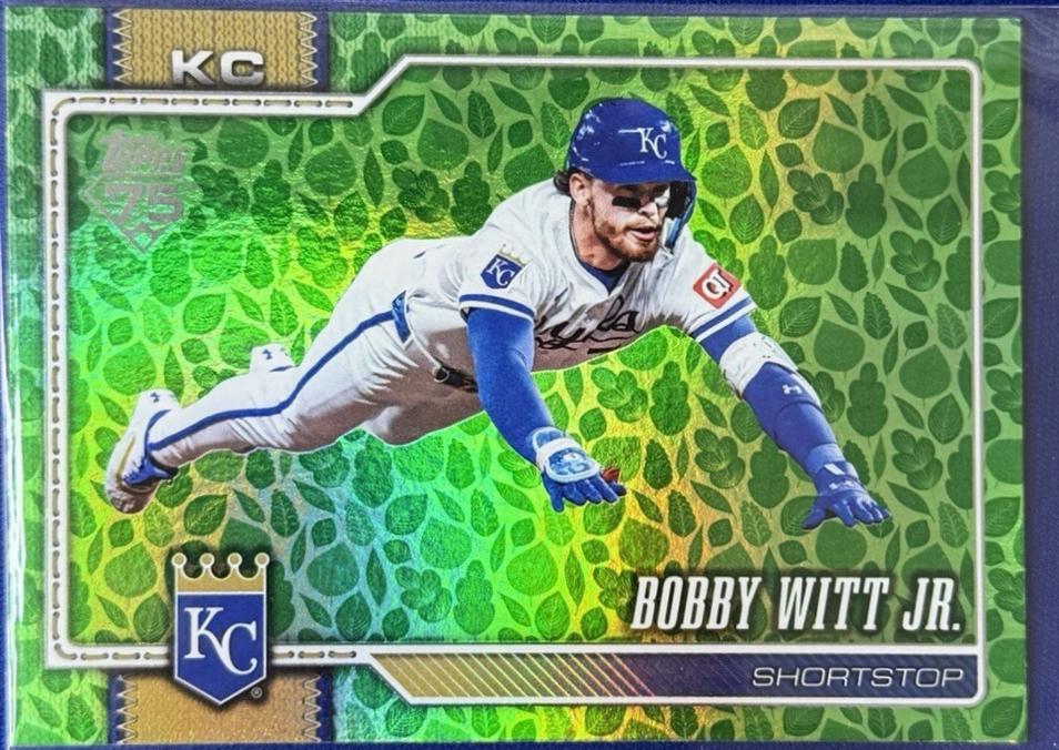 2026 Topps Bobby Witt Jr. [Green Diamante] #205 card
