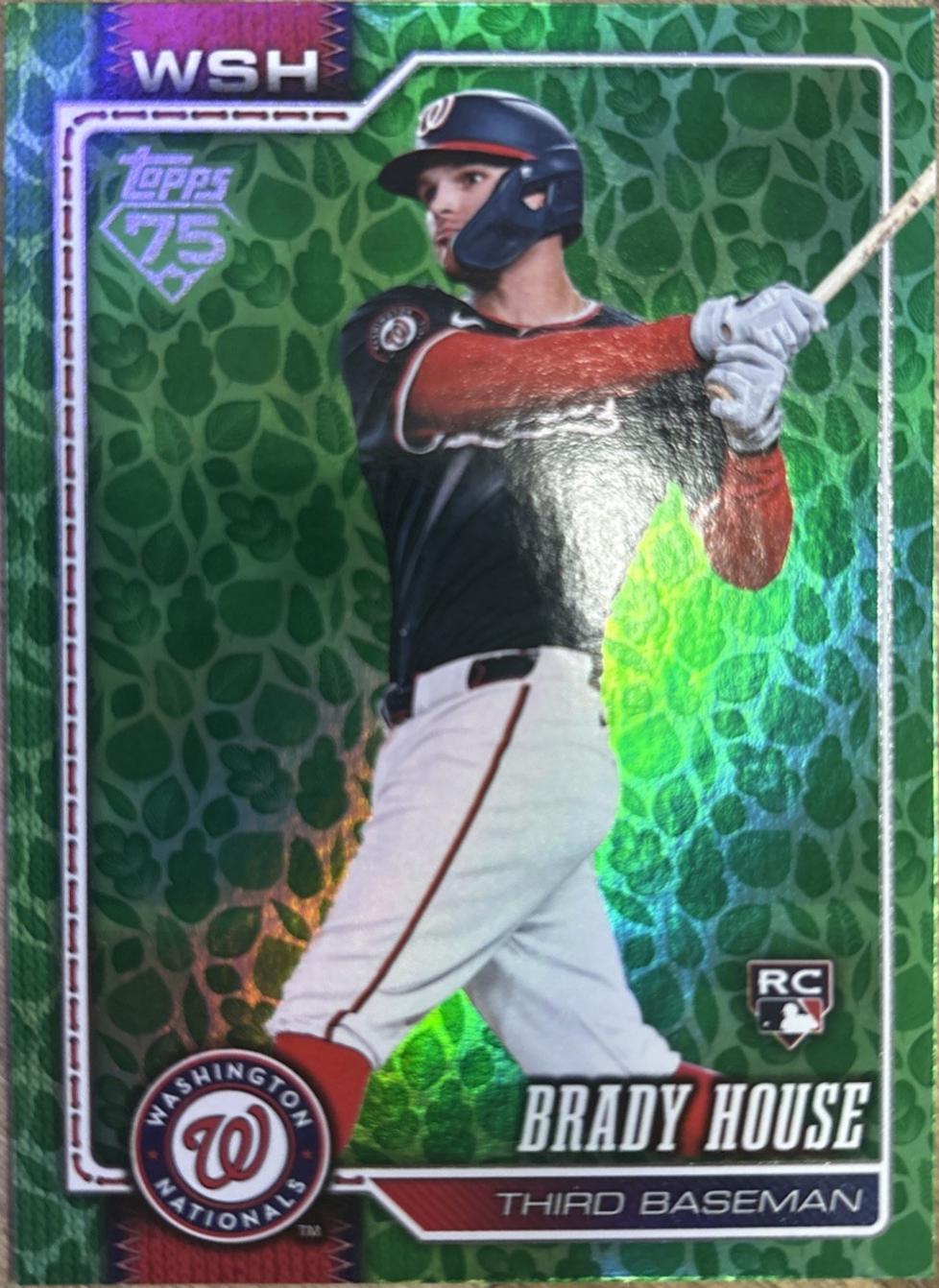 2026 Topps Brady House [Holiday Green] #170 card