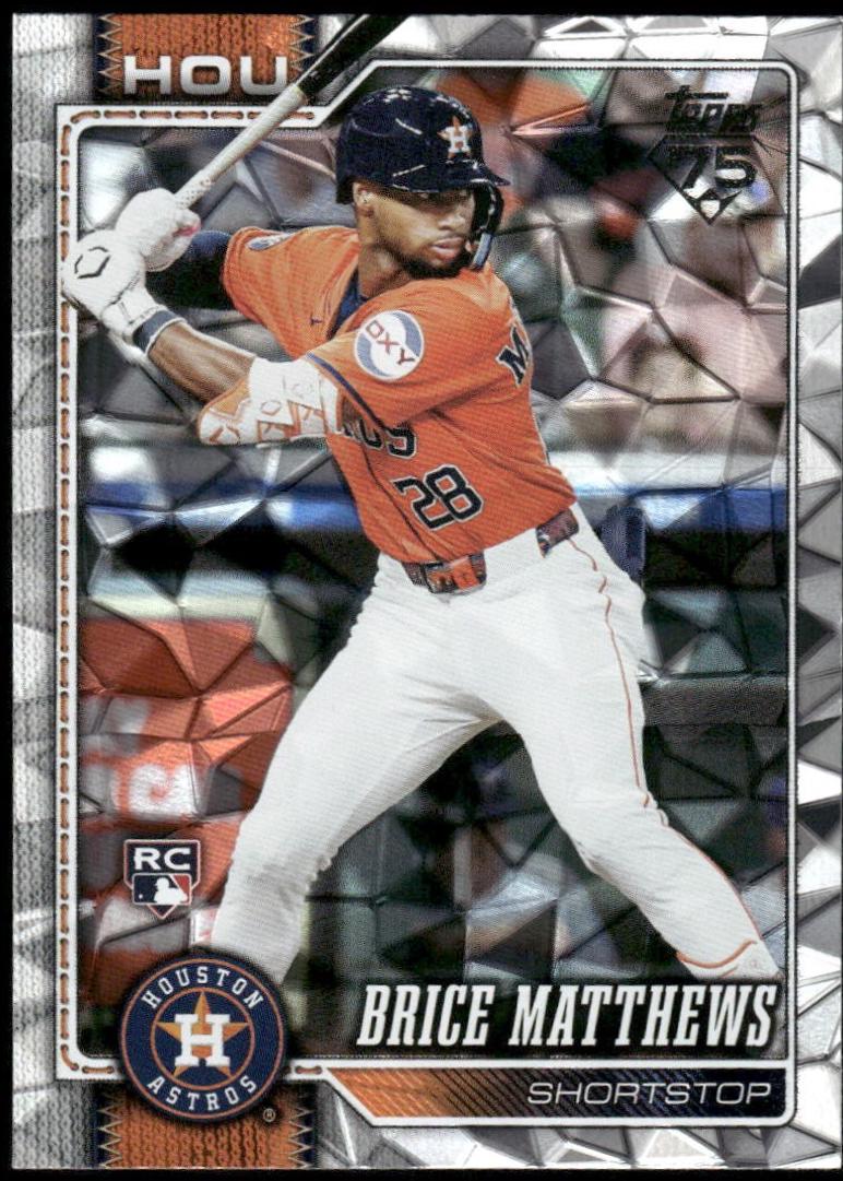 2026 Topps Brice Matthews [Diamante] #132 card