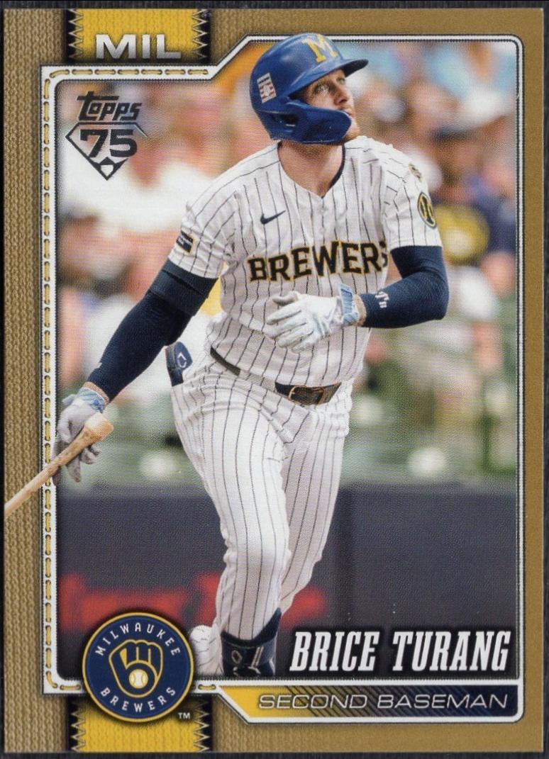 2026 Topps Brice Turang [Gold] #105 card