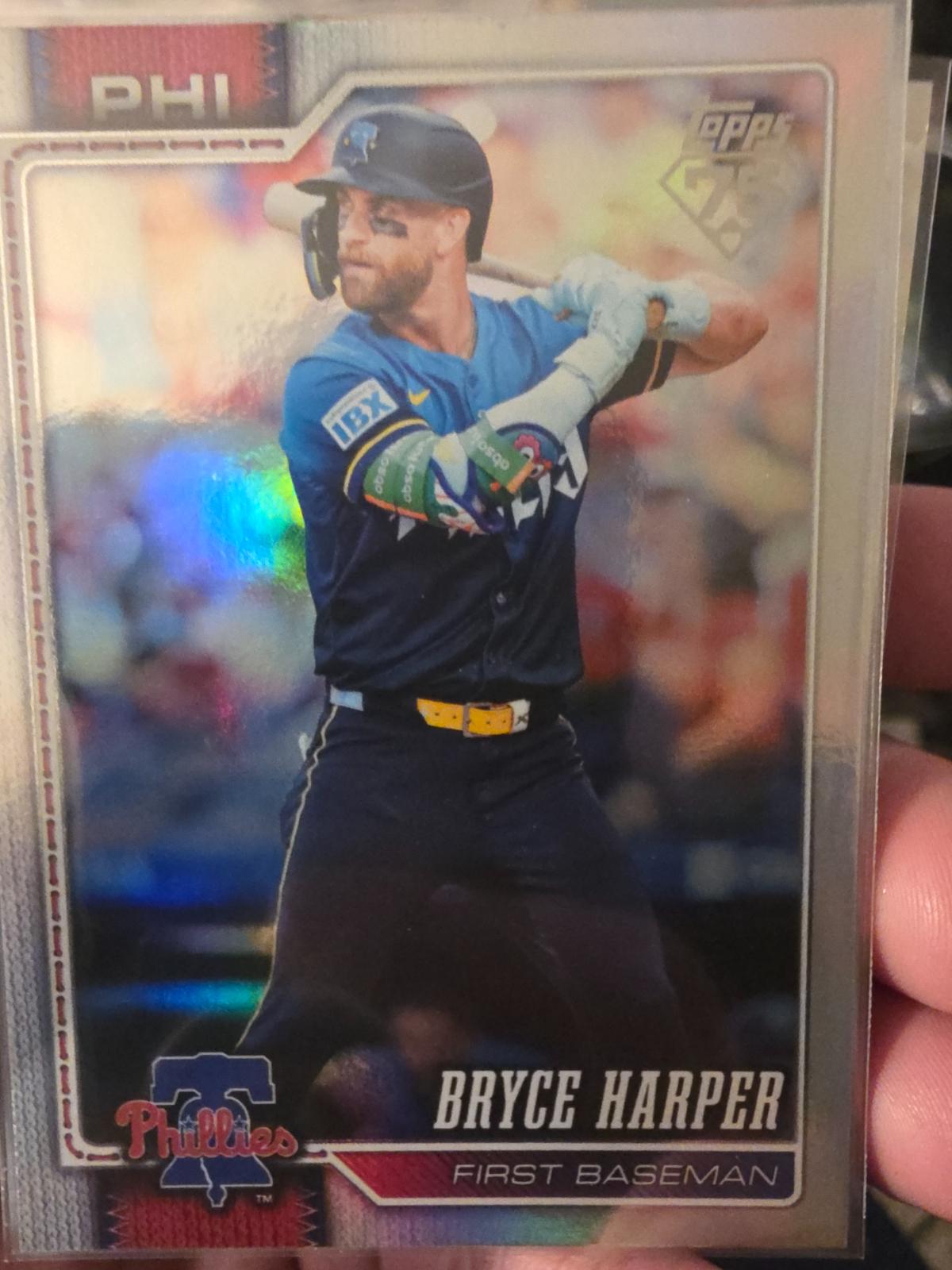 2026 Topps Bryce Harper [Holo] #250 card