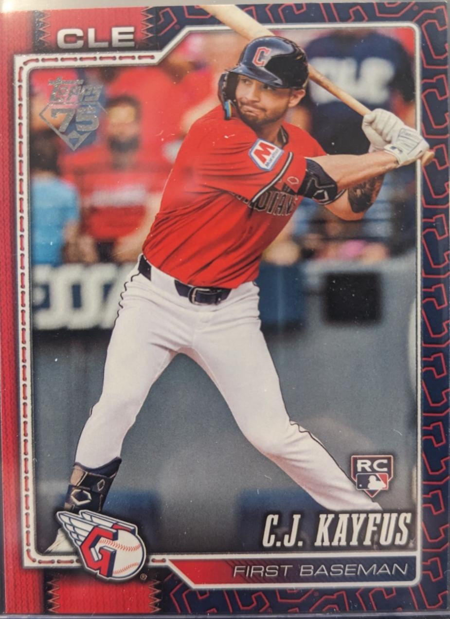 2026 Topps C.J. Kayfus [Team Color Border Variation] #35 card