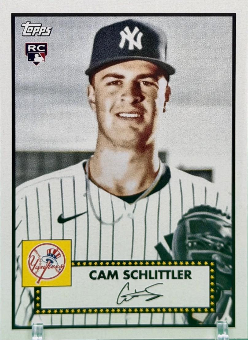 2026 Topps Cam Schlittler [1952 Variation Autograph] #111 card