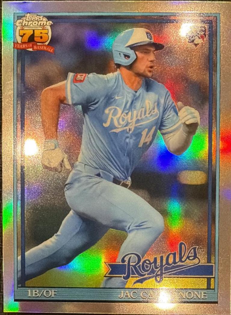2026 Topps Chrome 1991 Jac Caglianone #91CB-20 card