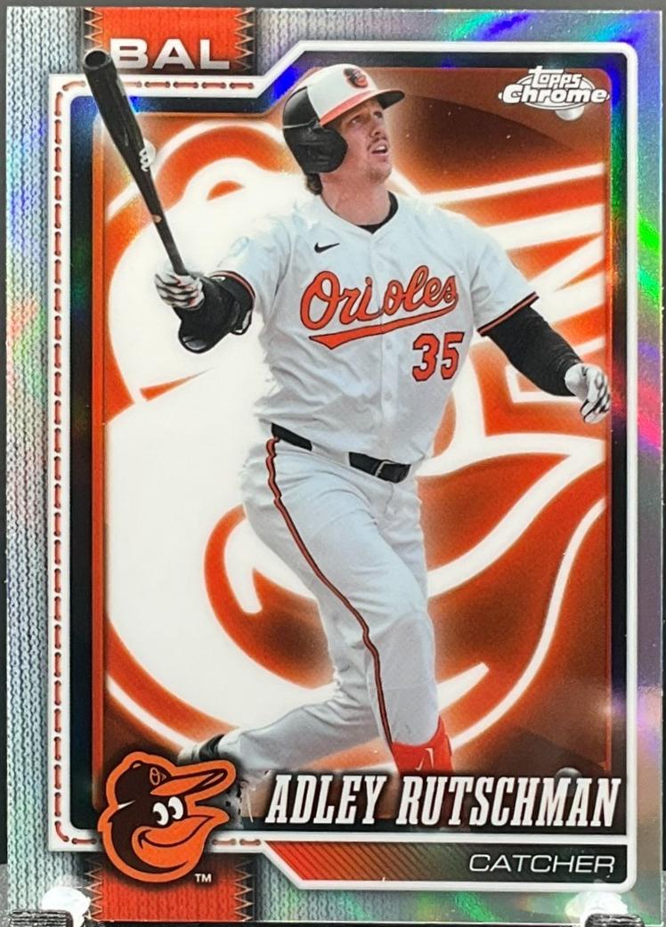 2026 Topps Chrome Adley Rutschman [Lightboard Variation] #298 card