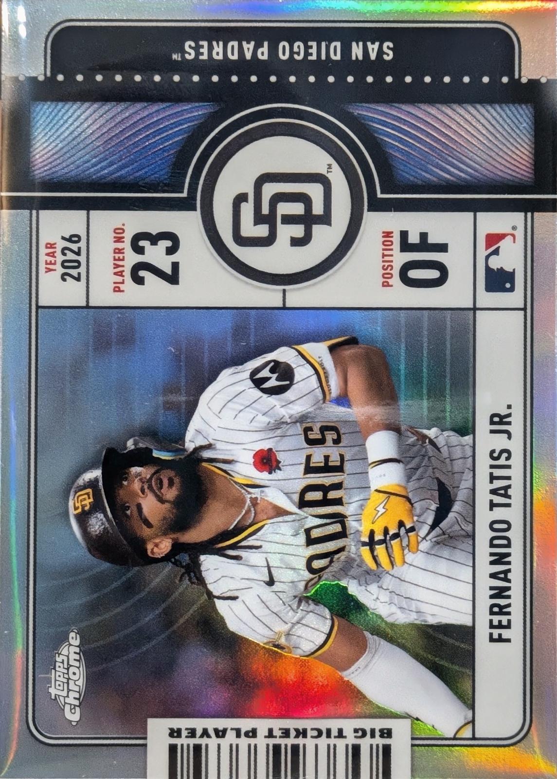 2026 Topps Chrome Big Ticket Players Fernando Tatis Jr. #BTP-20 card