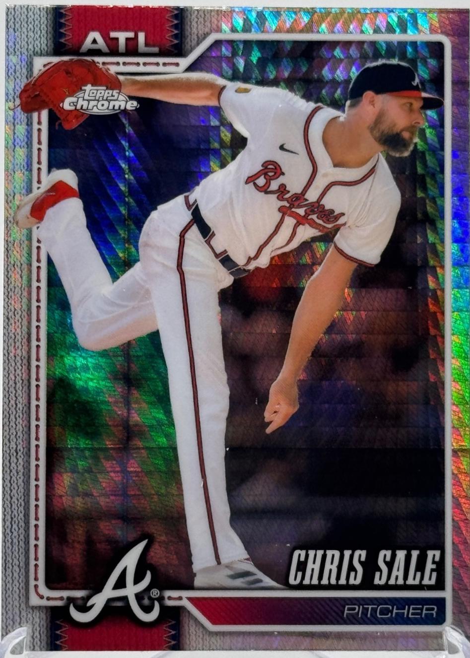 2026 Topps Chrome Chris Sale [Prism Refractor] #296 card