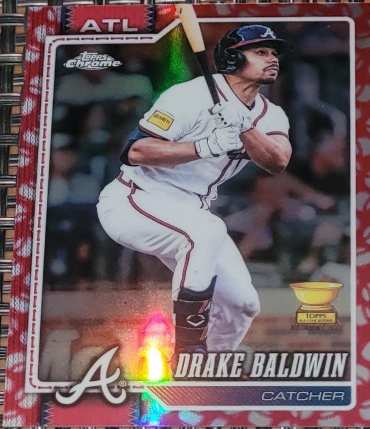 2026 Topps Chrome Drake Baldwin [Gold X-Fractor] #258 card