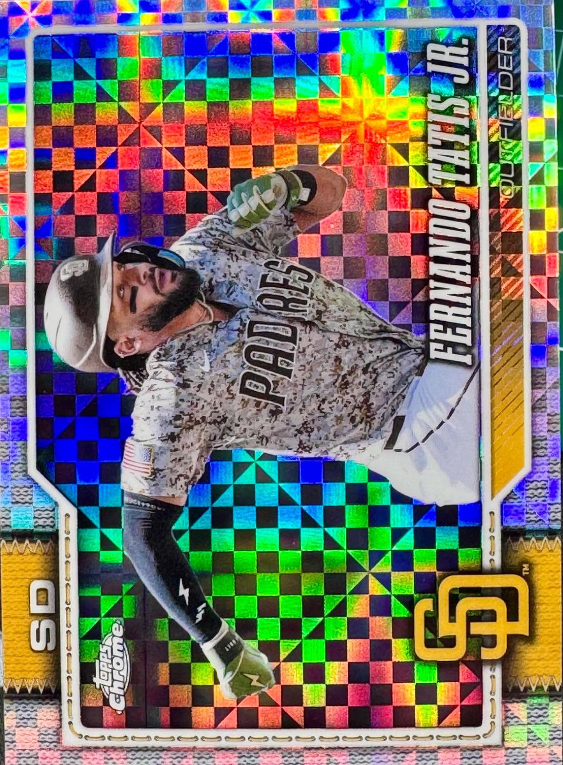 2026 Topps Chrome Fernando Tatis Jr. [X-Fractor] #260 card