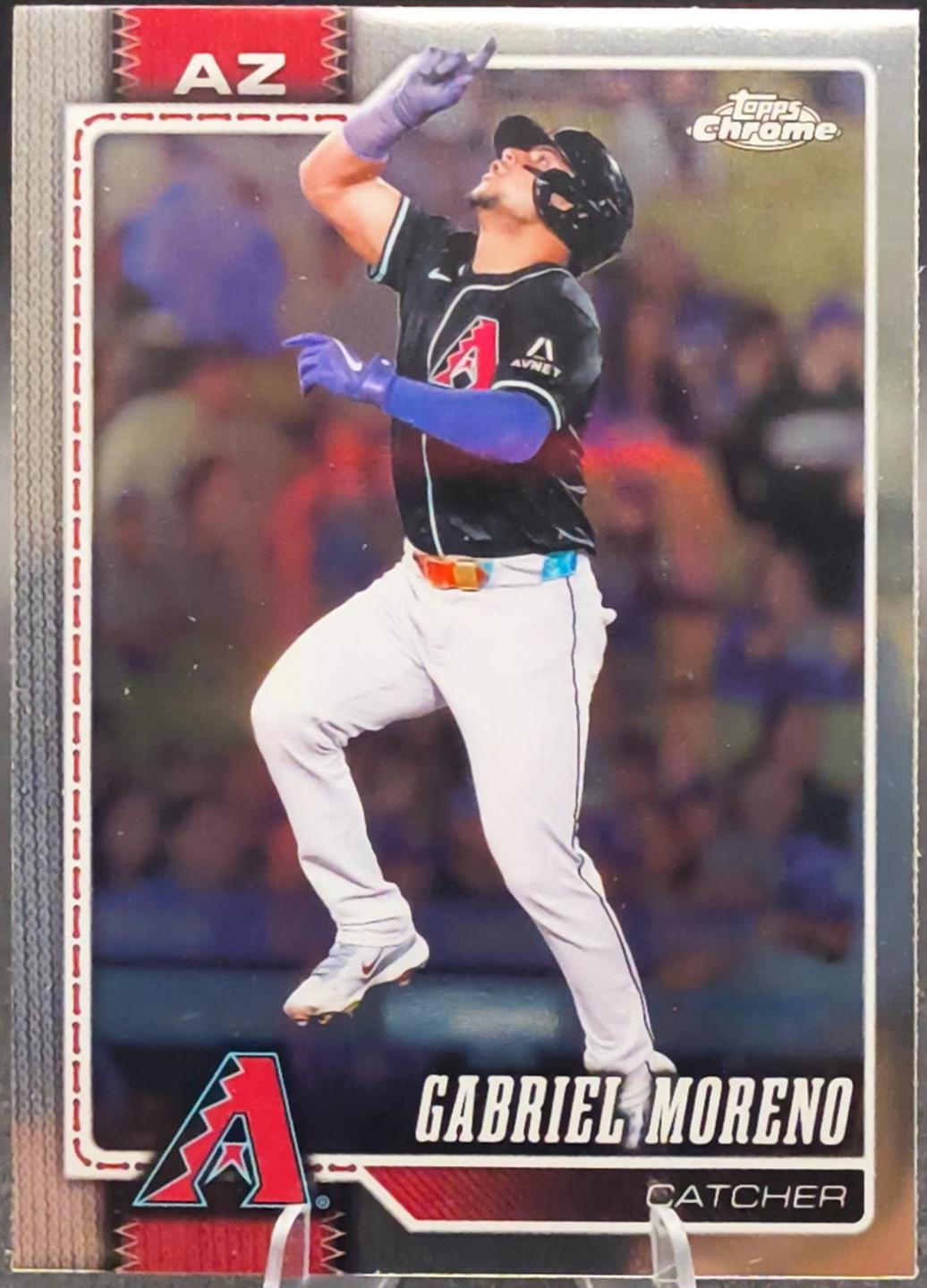 2026 Topps Chrome Gabriel Moreno #92 card