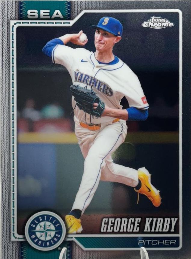 2026 Topps Chrome George Kirby #216 card