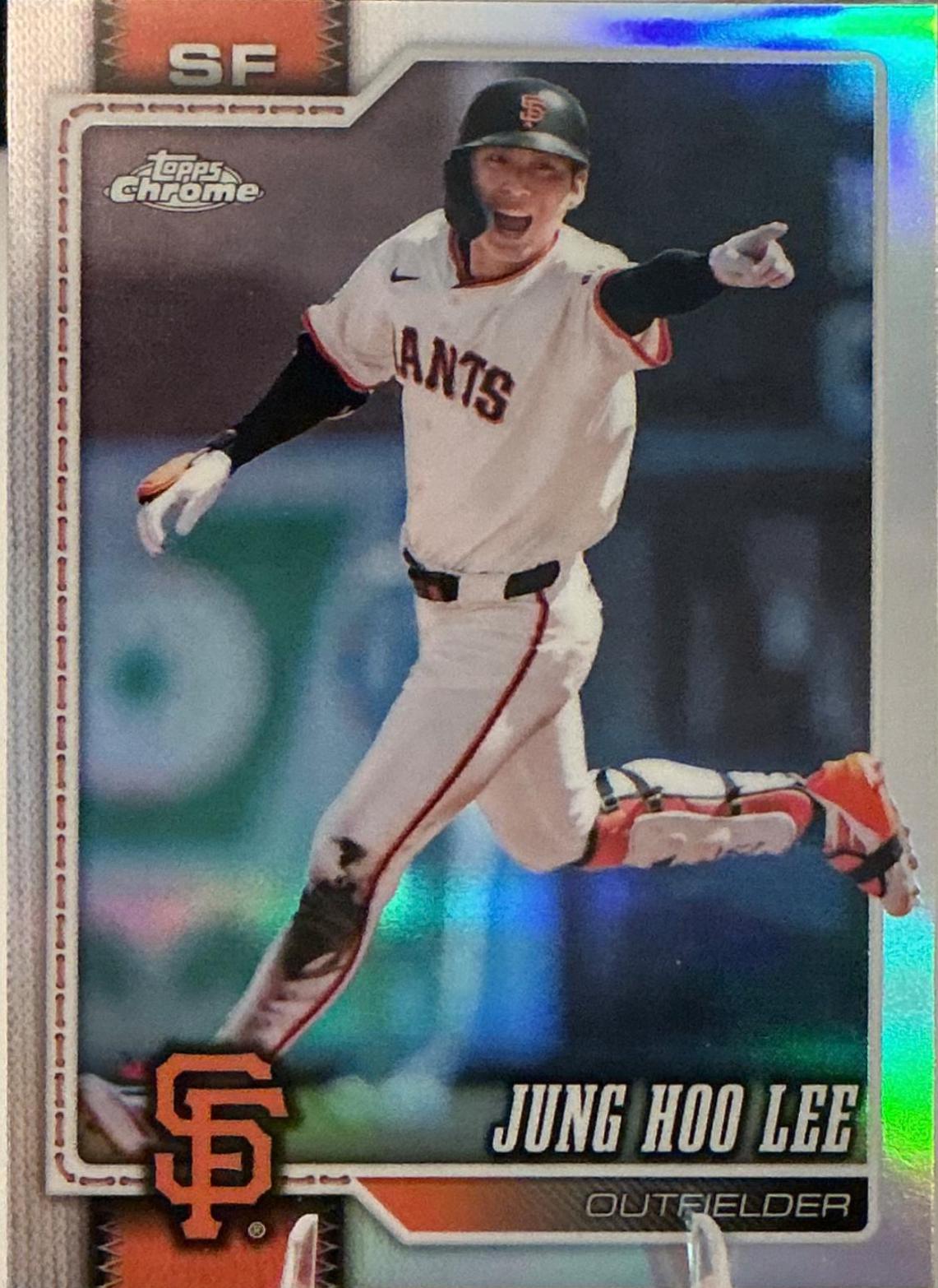 2026 Topps Chrome Jung Hoo Lee [Refractor] #188 card