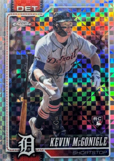 2026 Topps Chrome Kevin McGonigle [X-Fractor] #16 card