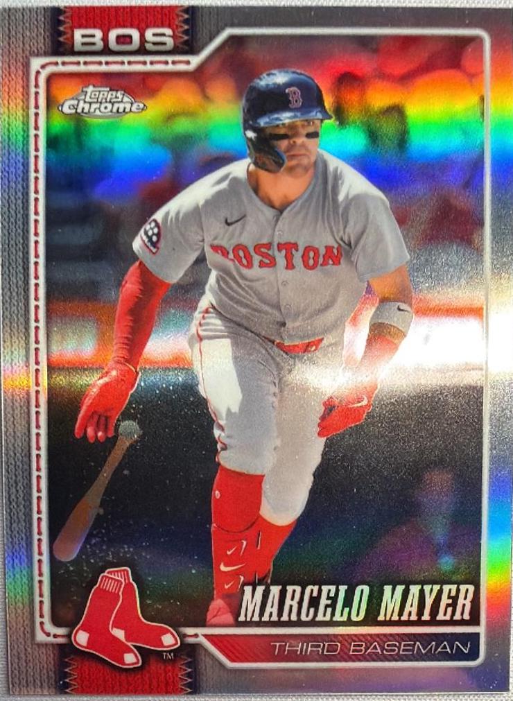 2026 Topps Chrome Marcelo Mayer [Refractor] #88 card