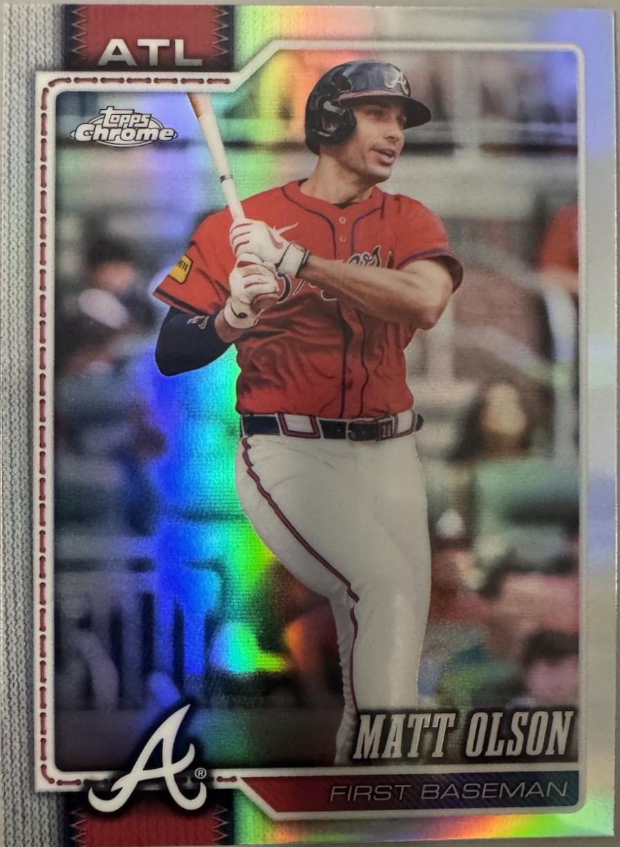 2026 Topps Chrome Matt Olson [Refractor] #241 card