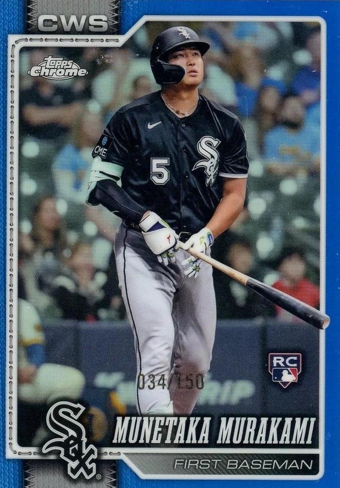 2026 Topps Chrome Munetaka Murakami [Blue Refractor] #274 card