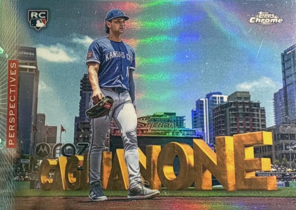 2026 Topps Chrome Perspectives Jac Caglianone #P-1 card
