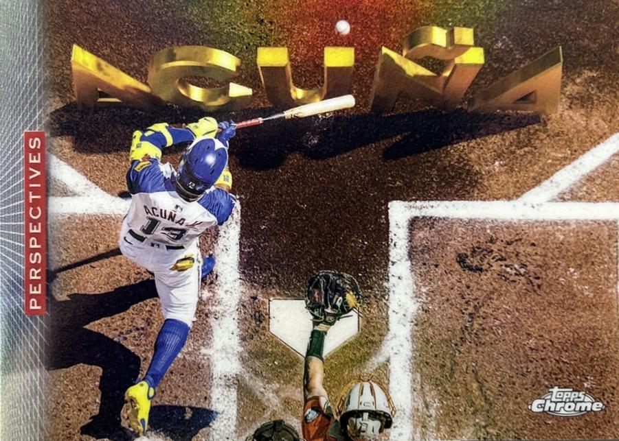 2026 Topps Chrome Perspectives Ronald Acuna Jr. #P-6 card