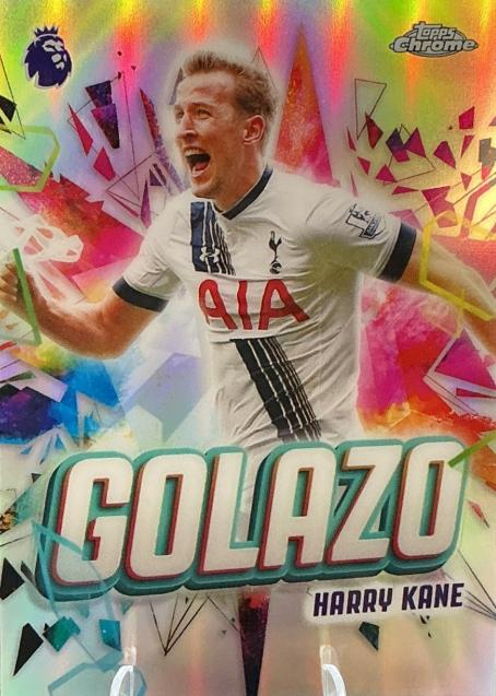 2026 Topps Chrome Premier League Golazo Harry Kane #GZ-16 card