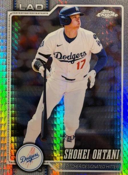 2026 Topps Chrome Shohei Ohtani [Prism Refractor] #1 card