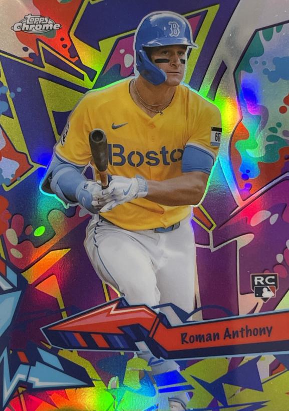 2026 Topps Chrome Wild Style Roman Anthony #WST-23 card