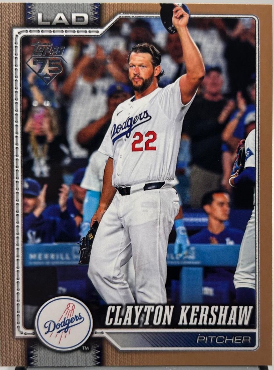 2026 Topps Clayton Kershaw [Gold] #22 card