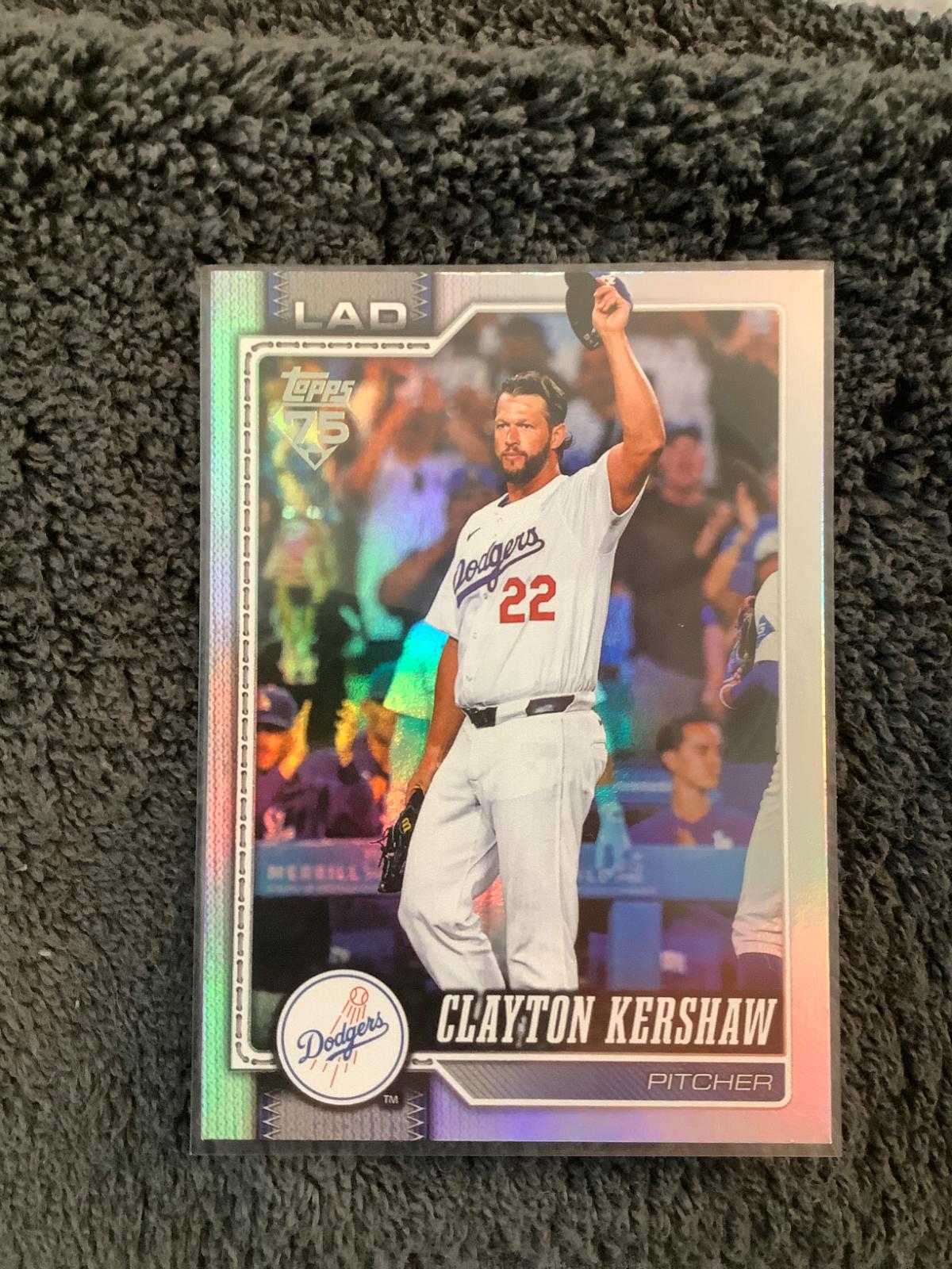 2026 Topps Clayton Kershaw [Holo] #22 card