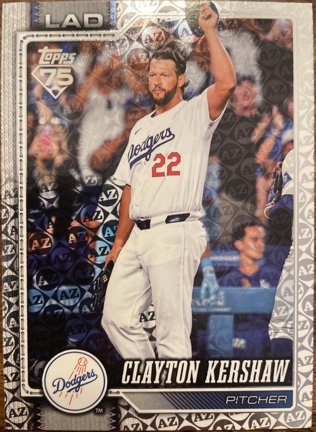 2026 Topps Clayton Kershaw [Spring Training] #22 card