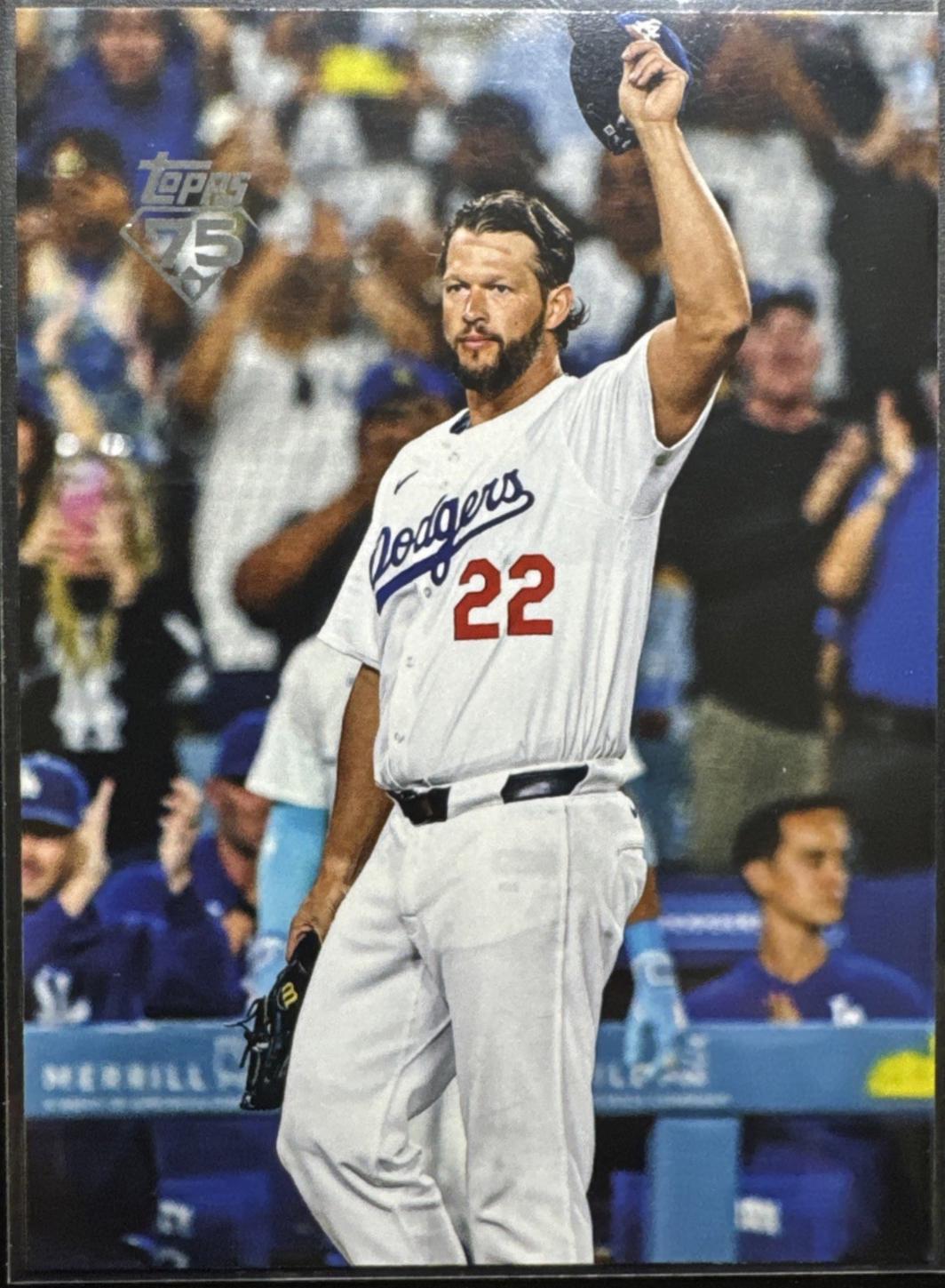 2026 Topps Clayton Kershaw [True Photo Variation] #22 card