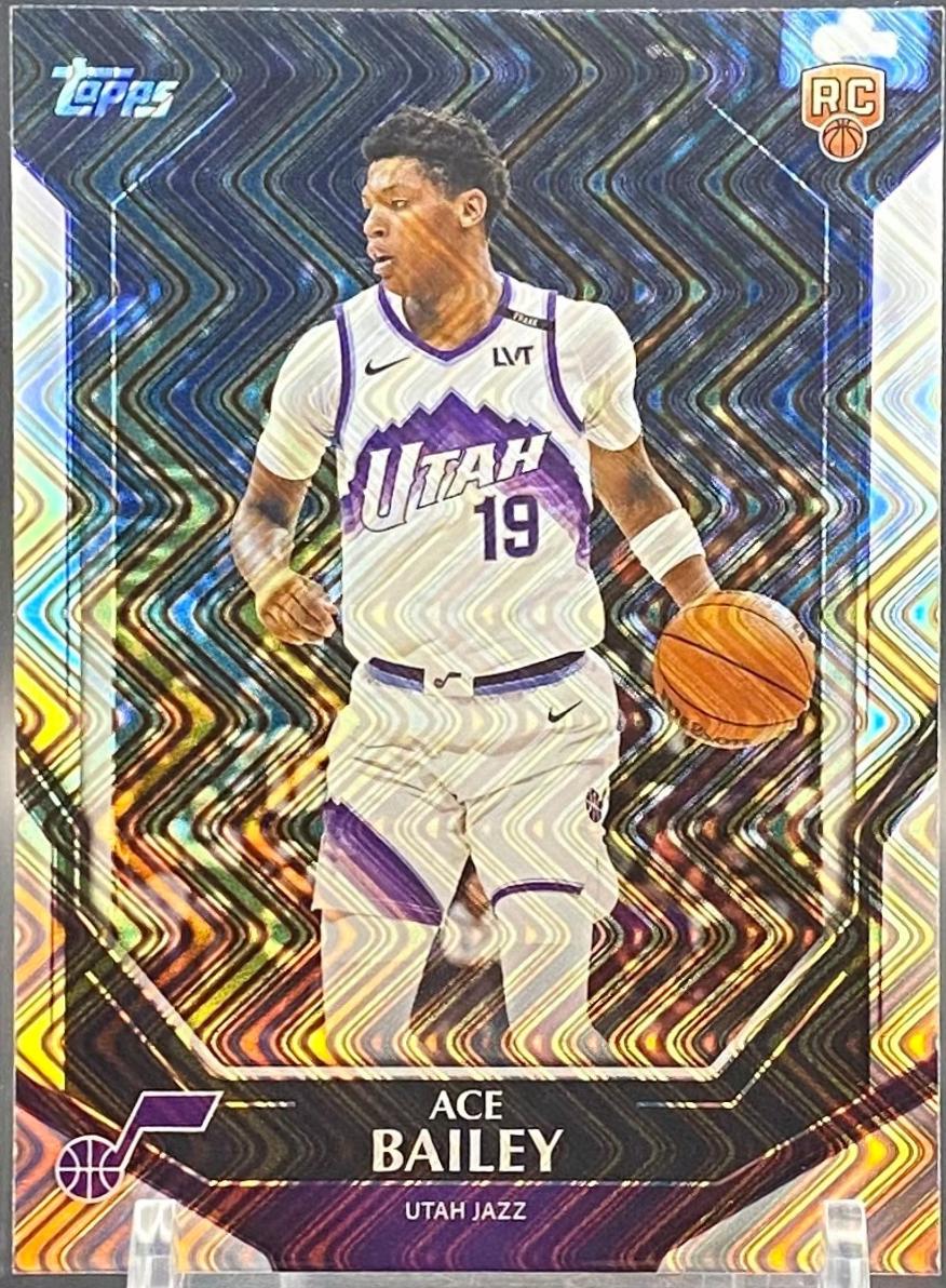 2026 Topps Collectors Kit Ace Bailey [Wave] #NBA-8 card