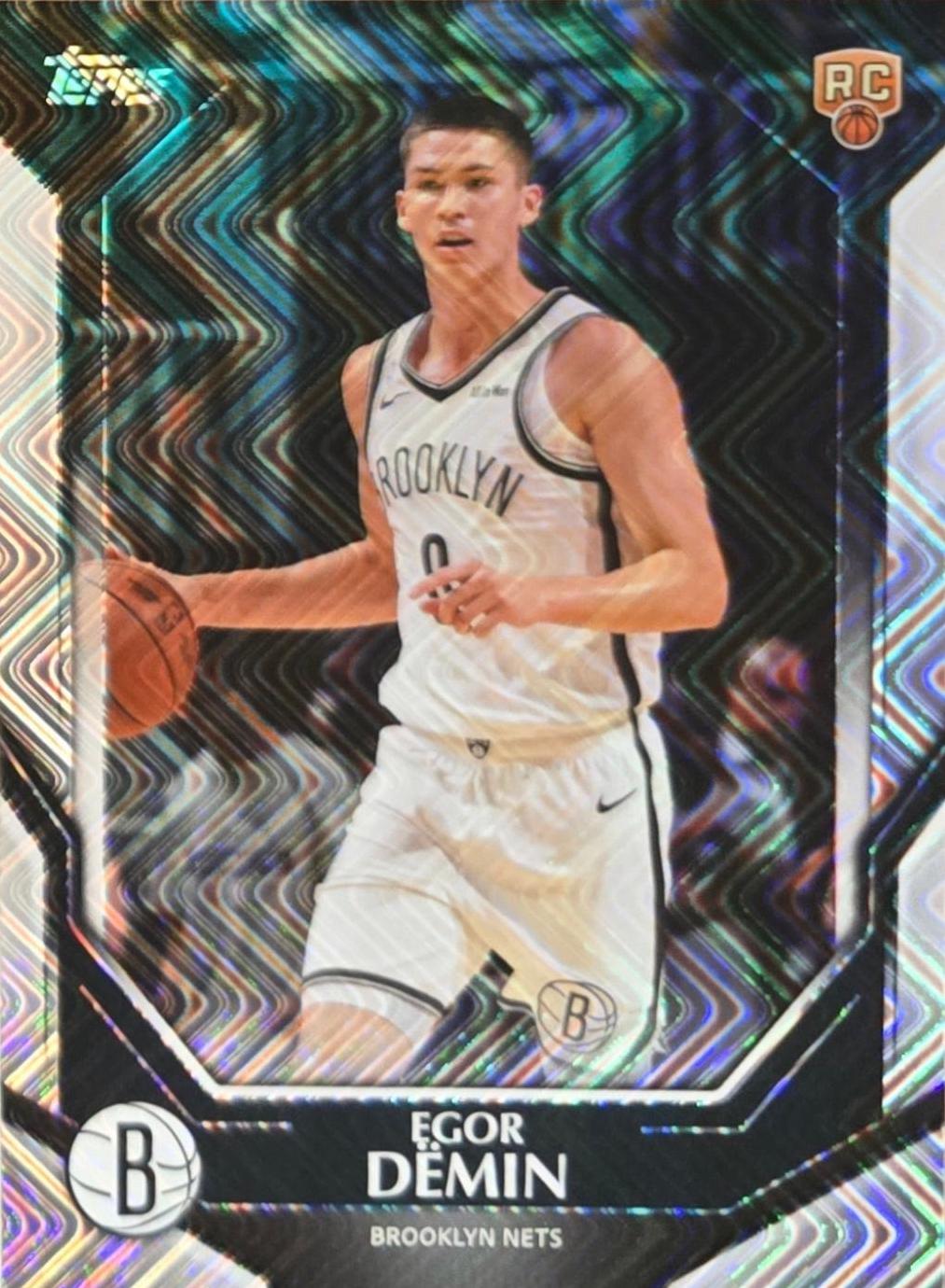 2026 Topps Collectors Kit Egor Demin [Wave] #NBA-9 card