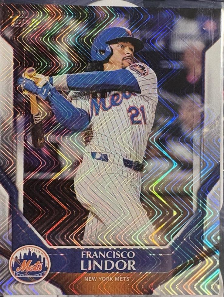 2026 Topps Collectors Kit Francisco Lindor [Wave] #MLB-4 card