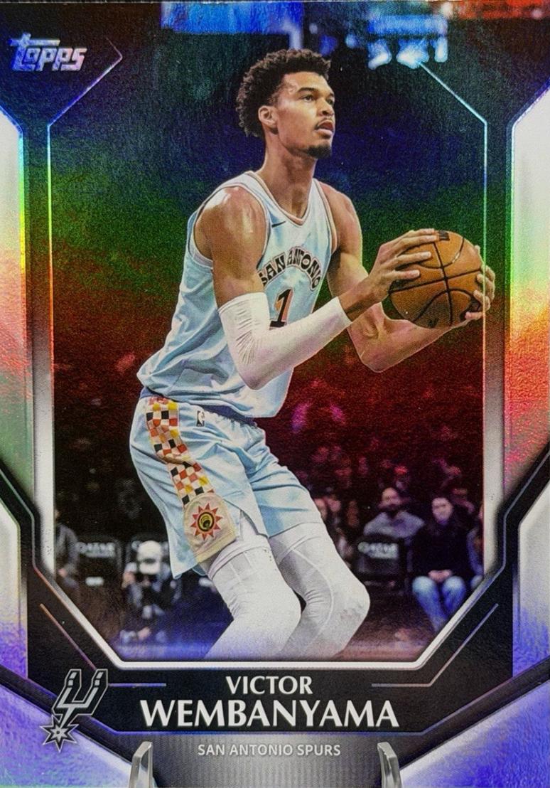 2026 Topps Collectors Kit Victor Wembanyama #NBA-7 card