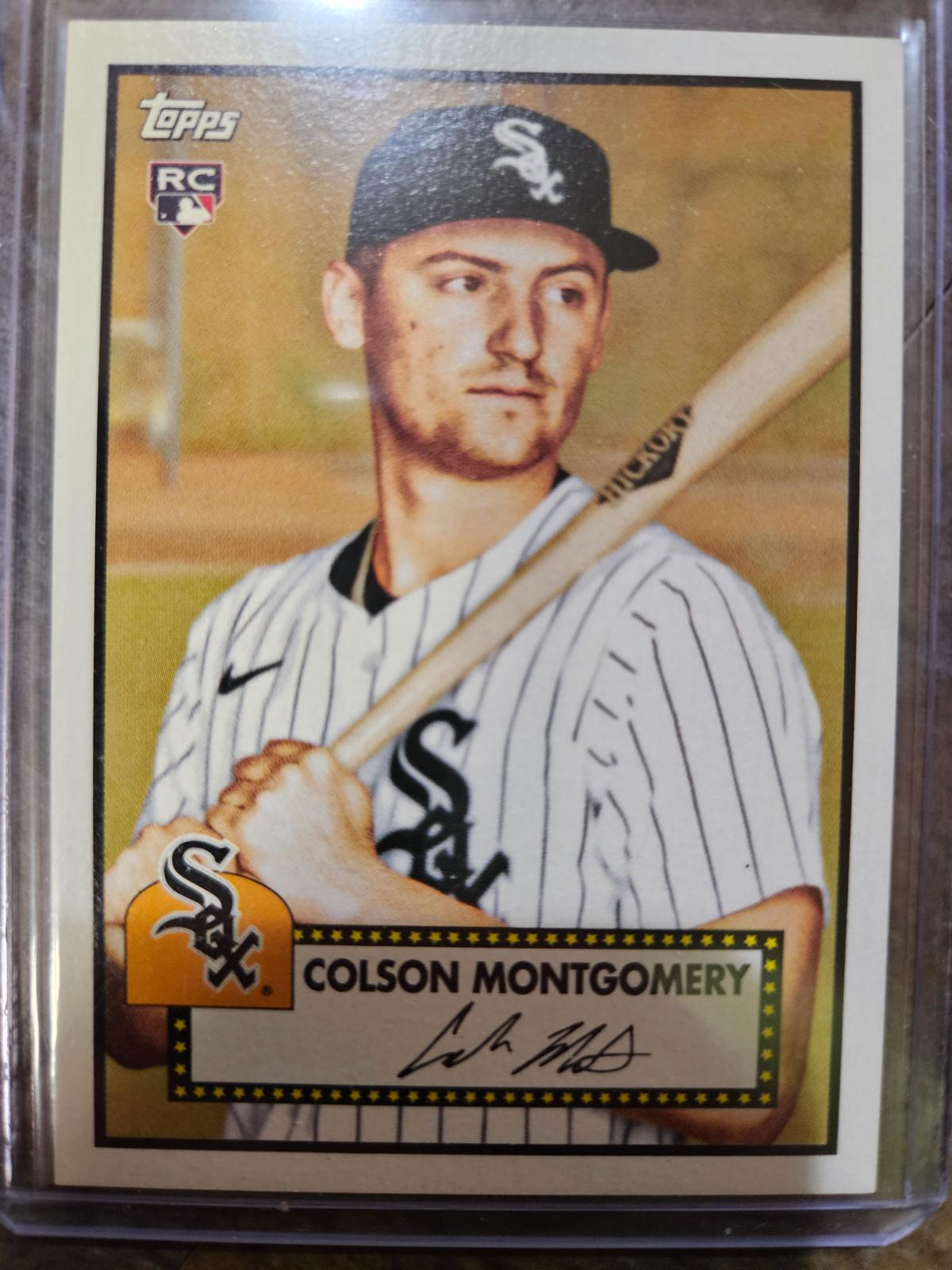2026 Topps Colson Montgomery [1952 Variation] #157 card