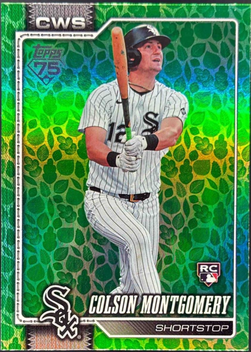 2026 Topps Colson Montgomery [Holiday Umbrellas] #157 card