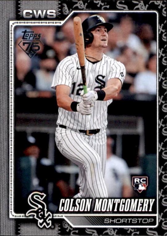 2026 Topps Colson Montgomery [Team Color Border Variation] #157 card