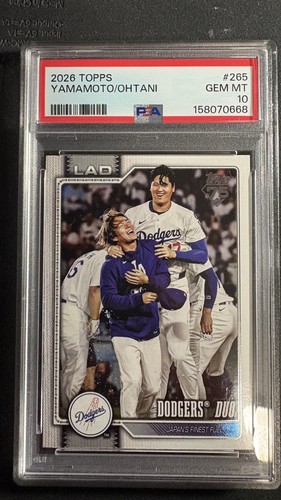 2026 Topps Dodgers Duo #265 card