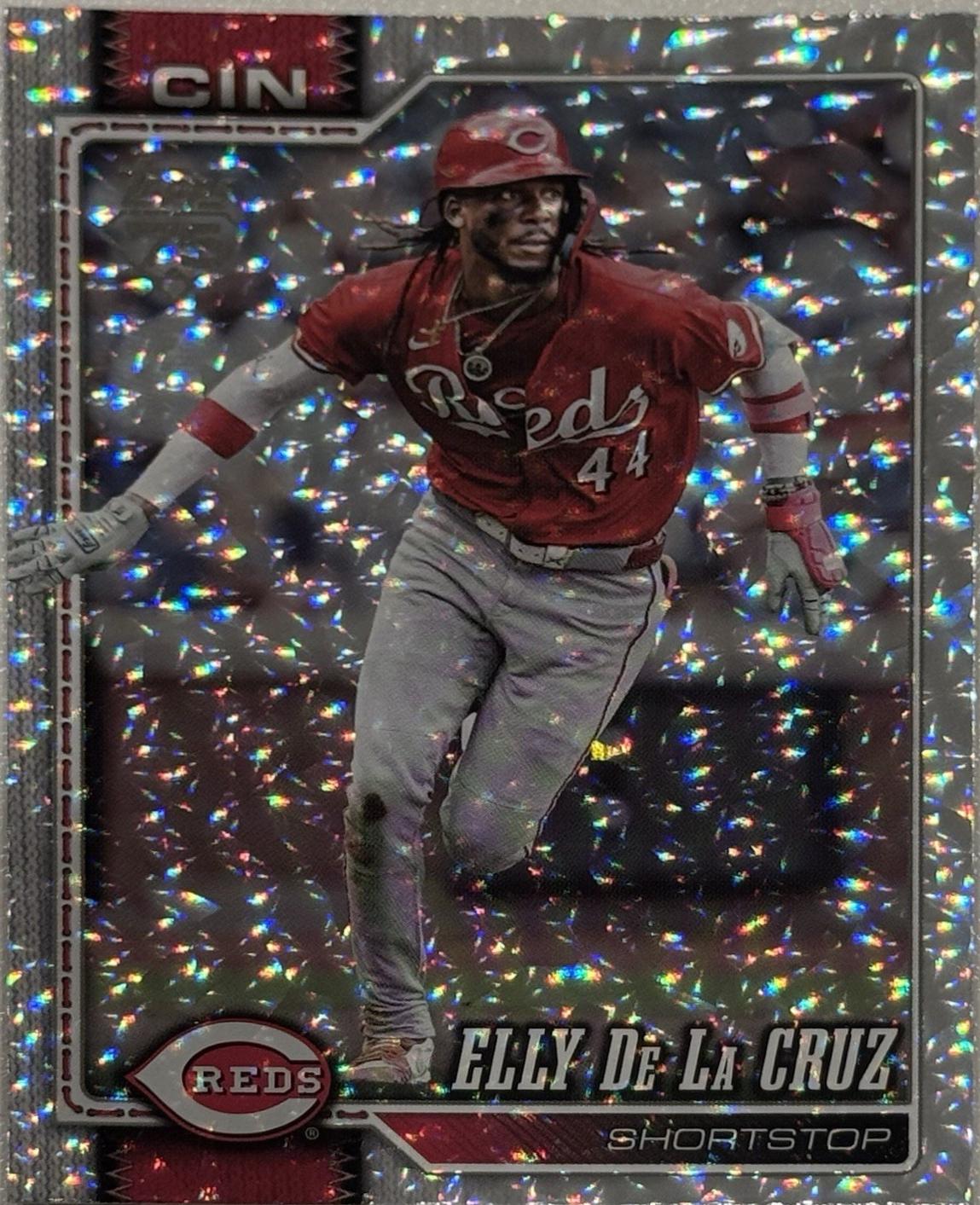 2026 Topps Elly De La Cruz [Silver Crackleboard] #150 card