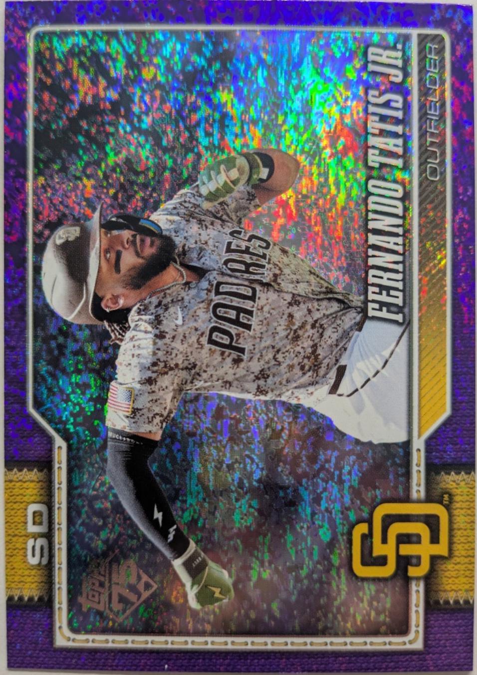 2026 Topps Fernando Tatis Jr. [Purple Rainbow] #333 card