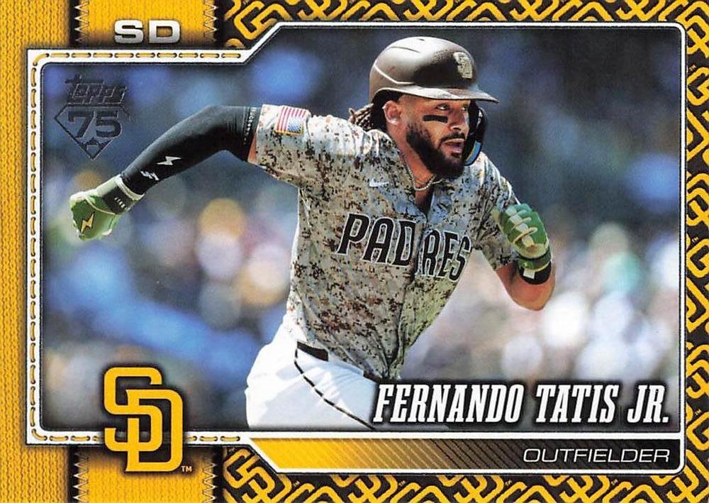 2026 Topps Fernando Tatis Jr. [Team Color Border Variation] #333 card