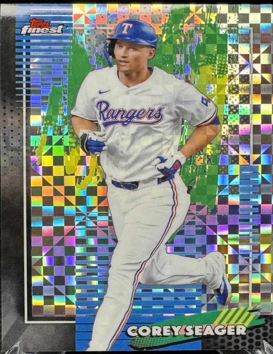 2026 Topps Finest Corey Seager [X-Fractor] #63 card