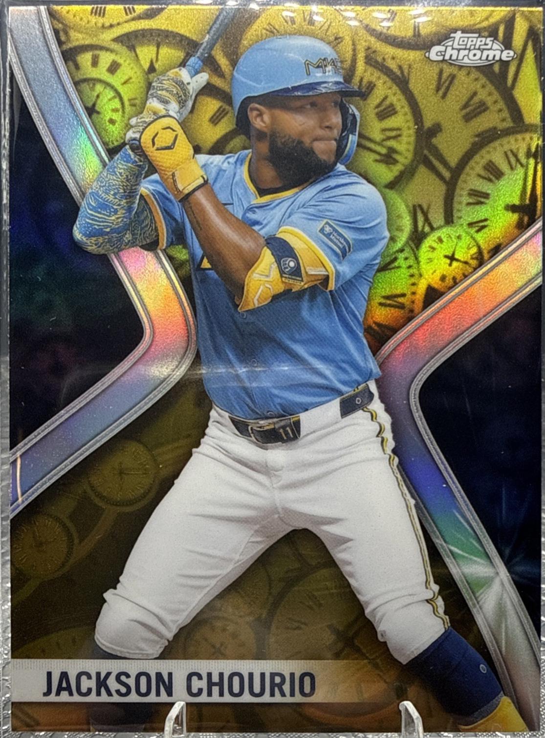 2026 Topps Flagship Collection Big Time Player Jackson Chourio #BTP-5 card