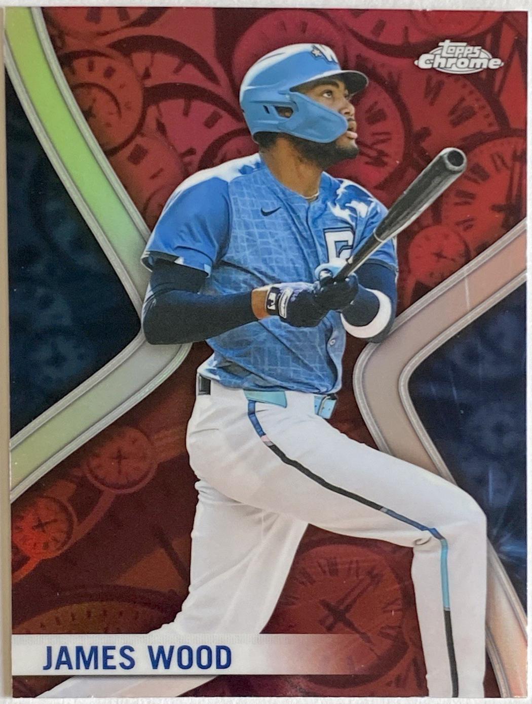 2026 Topps Flagship Collection Big Time Player James Wood #BTP-7 card